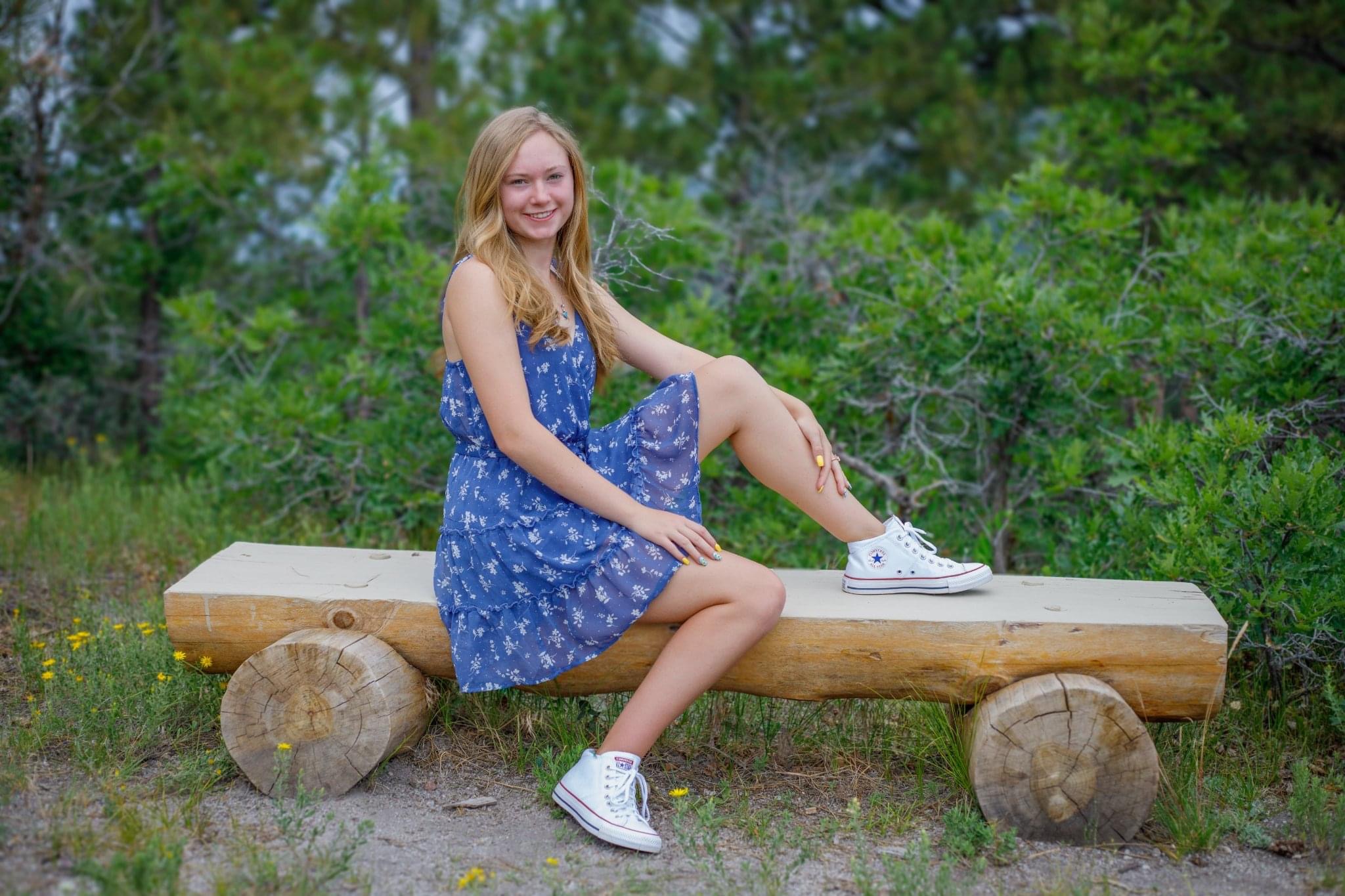 Outdoor senior photography